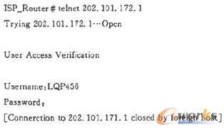 W(wng)·telnet Checking_Router