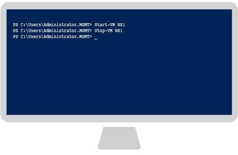 Stop-VM cmdletStart-VM cmdletĠB(ti)