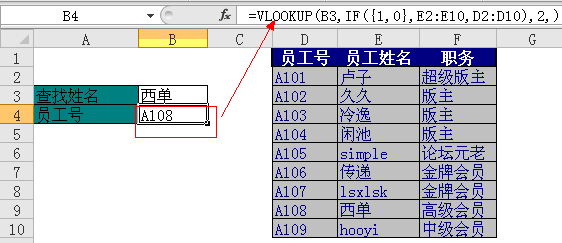 vlookup(sh)